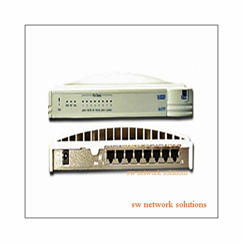 3COM HUB OFFICECONNECT ETHERNET 10MBPS TPO 8-PORTS p/n 3C16700