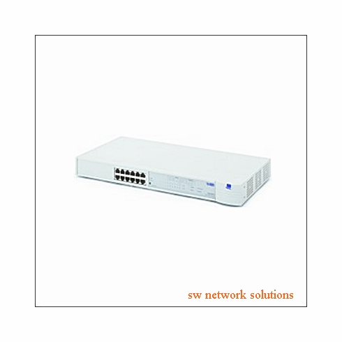 3COM HUB SUPERSTACK II ETHERNET 10/100MBPS 12-PORTS REFURB p/n 3c16610