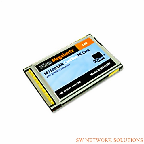3COM LAN PCMCIA PC CARD 10/100 MEGAHERTZ NEW p/n 3CXFE575BT