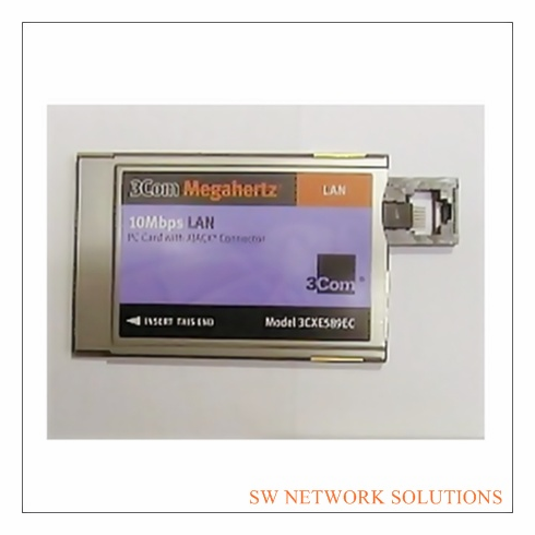 3COM MEGAHERTZ 10MBS LAN PC PULLED p/n 3CXE589EC