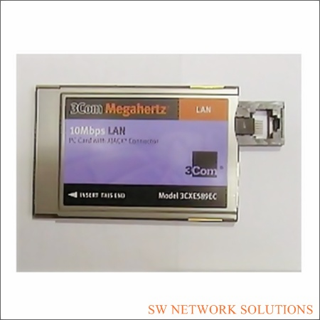 3COM MEGAHERTZ 10MBS LAN PC PULLED p/n 3CXE589EC