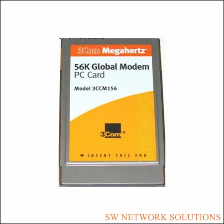 3COM MEGAHERTZ 56K GLOBAL MODEM PC CARD MODEM RETAIL p/n 3CCM156