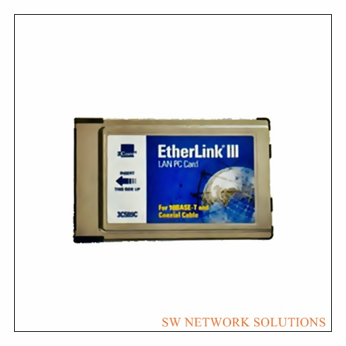 3COM PCMCIA ETHERLINK III PC CARD 10BT PULLED p/n 3C589C