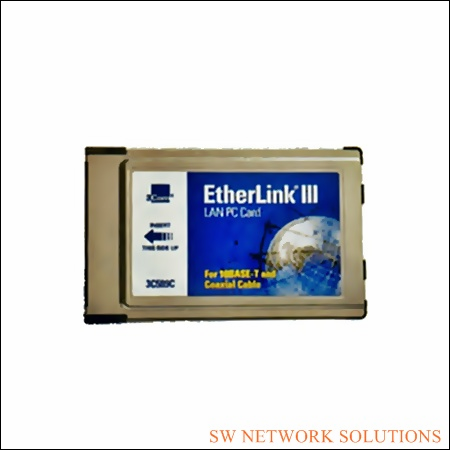 3COM PCMCIA ETHERLINK III PC CARD 10BT PULLED p/n 3C589C