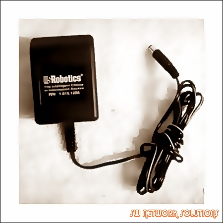 3COM US ROBOTICS 9VAC 1000MA AC ADAPTER P/N T41091000A040G
