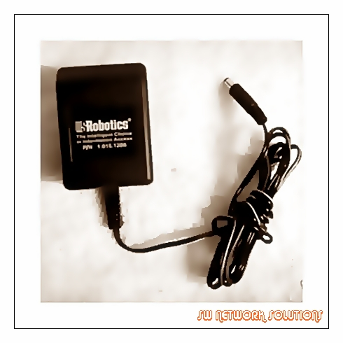 3COM US ROBOTICS 9VAC 1000MA AC ADAPTER P/N T41091000A040G