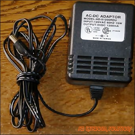 5VDC AC-DC ADAPTER p/n AD-51200RDU