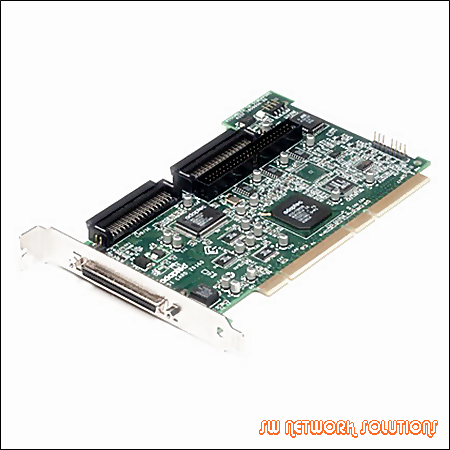 ADAPTEC 29160 64bit PCI SCSI CONTROLLER CARD p/n ASC-29160