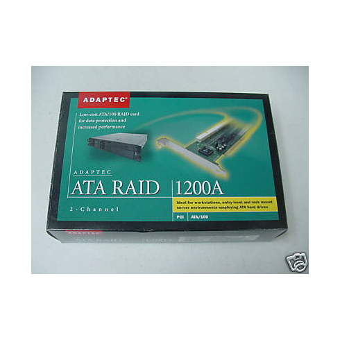 Adaptec ATA RAID 1200A Controller Card New Retailed p/n AAR-1200A