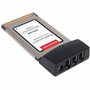 Adaptec Firewire 1394 PCMCIA Card p/n AFW-1430A 