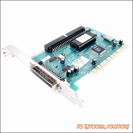 ADAPTEC PCI 50PIN SCSI CONTROLLER CARD PULL p/n AHA 2930U 