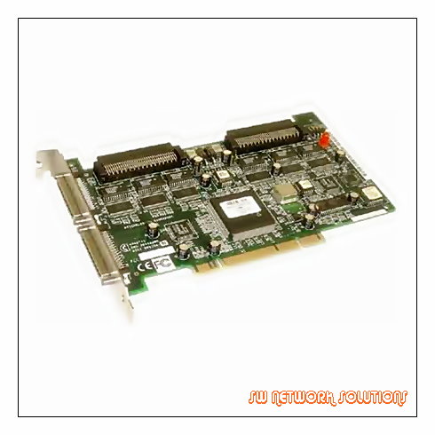 ADAPTEC PCI DUAL ULTRA WIDE SCSI DIFFERENTIAL CONTROLLER CARD p/n AHA-3944UWD