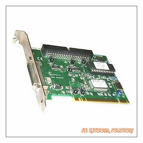 ADAPTEC PCI SCSI CONTROLLER 50PIN INTERNAL/ 50PIN HIGH DENSITY EXTERNAL p/n AHA-2940AU
