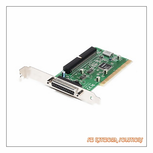 ADAPTEC PCI SCSI CONTROLLER CARD for PC & MAC 10 MB p/n ava-2906