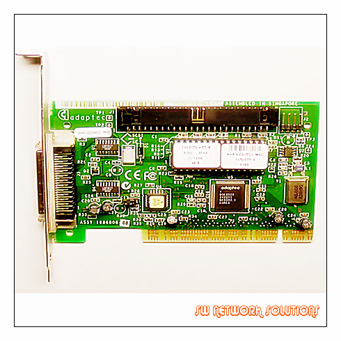 ADAPTEC PCI SCSI CONTROLLER CARD p/n AHA-2930CU