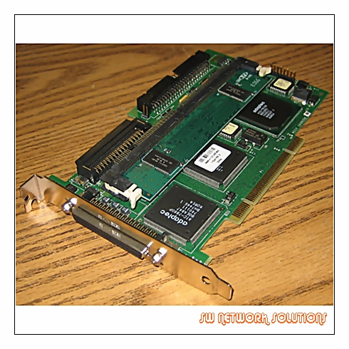 ADAPTEC SINGLE CHANNEL ULTRA 2 SCSI ARRAY CONTROLLER CARD p/n AAA-131B