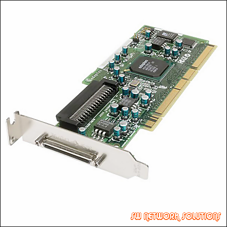 ADAPTEC U320 LOW PROFILE SCSI CONTROLLER CARD NEW BULK p/n ASC-29320LP 