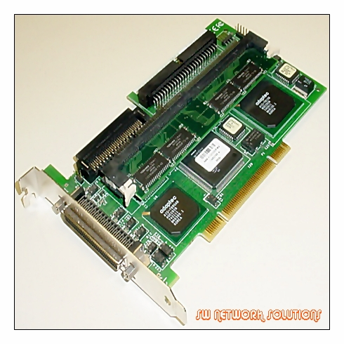 ADAPTEC ULTRA2 SCSI RAID ADAPTER CARD WITH 2MB CACHE DIMM p/n AAA-131U2