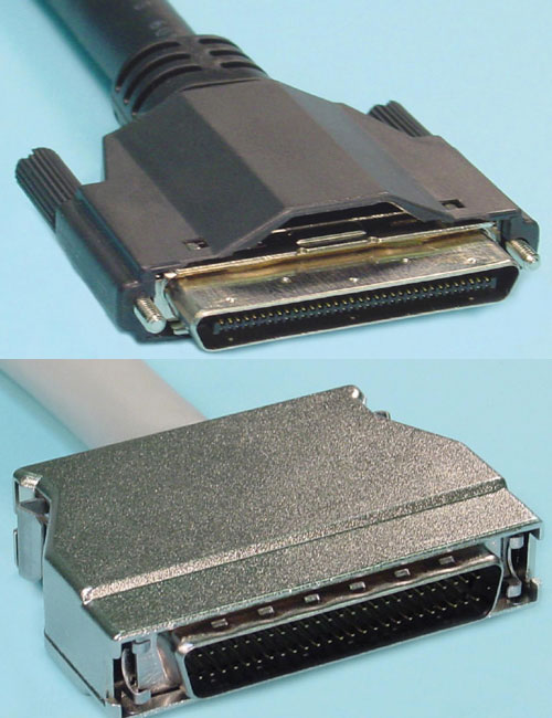 ADAPTEC VHDC68M TO HD50M SCSI CABLE P/N 1491929-00