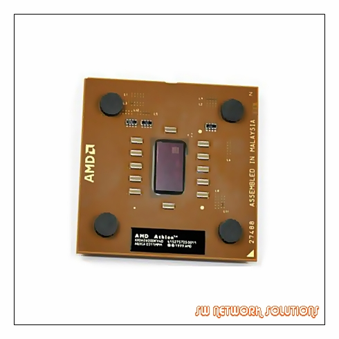AMD ATHLON XP 2600+ BARTON CPU PROCESSOR p/n AXDA2600DKV4D