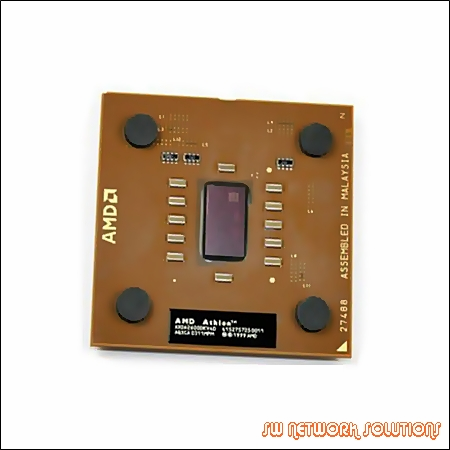 AMD ATHLON XP 2600+ BARTON CPU PROCESSOR p/n AXDA2600DKV4D