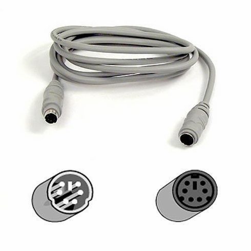 BELKIN 6' PS/2 KEYBOARD EXTENSION CABLE P/N F2N035-06