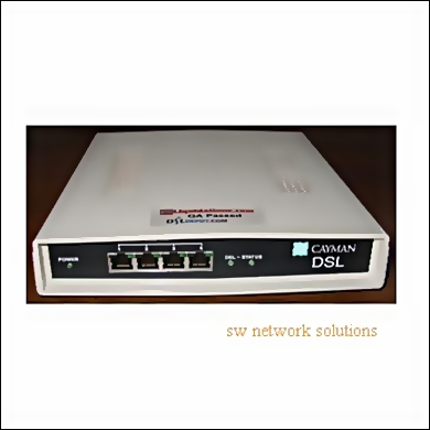 CAYMAN/NETOPIA DSL ROUTER 4 PORTS HUB p/n 3220H