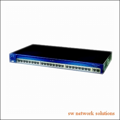 CISCO  24-PORT WIRESPEED FAST ETHERNET 10/100 BTX LAN SWITCH p/n WS-C2950-24