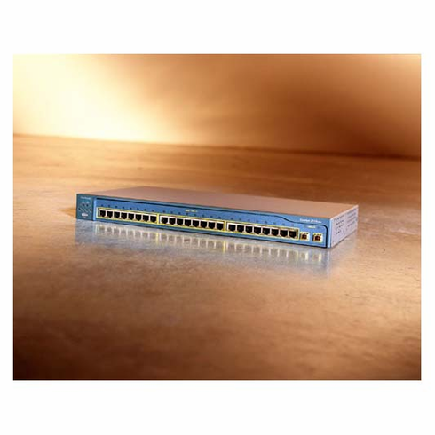 Cisco 24PORT networking 10/100BTX  W/ 2-1000BSX  p/n WSC-2950S-24