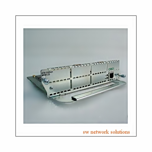 CISCO 2600 1 PORT ATM 25 NETWORK MODULE for 3600 SERIES p/n NM-1ATM-25