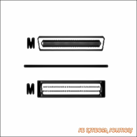 COMPAQ/HP 12' VHDCI/WIDE-DIFFERENTIAL SCSI CABLE NEW p/n 341177-B21