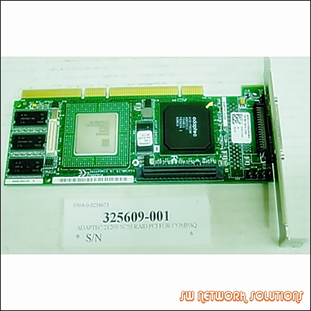 COMPAQ ULTRA320 SCSI RAID 2120S SINGLE CHANNEL CONTROLLER BOARD p/n 325609-001