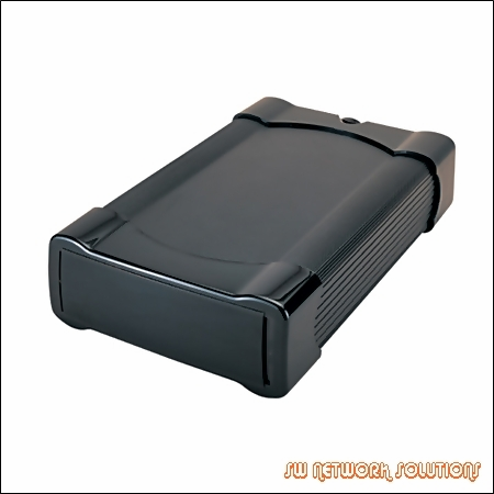 COOLMAX ALUMINUM 5.25" CD/DVD/HDD ENCLOSURE CASE p/n CD-510-FW