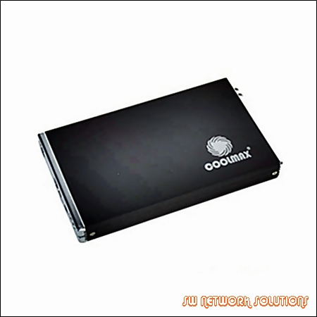 COOLMAX ALUMINUM 5.25" EXTERNAL CASE p/n CD-510B-FW