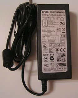 DVE 12VDC AC ADAPTER P/N DSA-36W-12