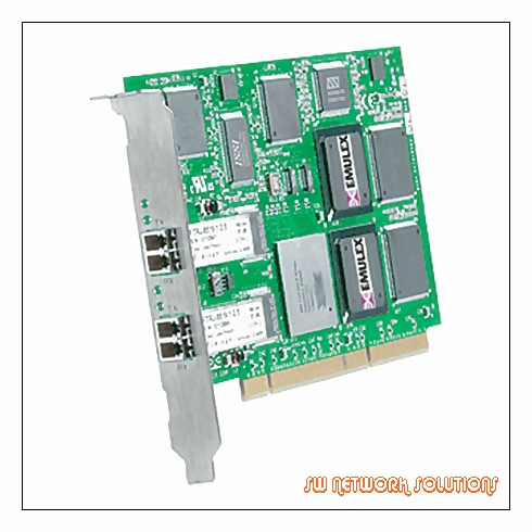 EMULEX ETHERNET 2GBPS FIBER OPTIC PCI Card p/n LP9402DCF2