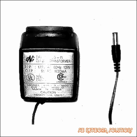 ENG 9VAC 1000MA AC ADAPTER P/N 41A-9-1000