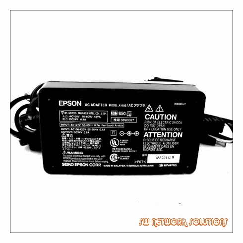EPSON 24V AC/DC ADAPTER P/N A110B