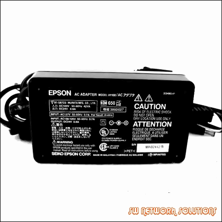 EPSON 24V AC/DC ADAPTER P/N A110B