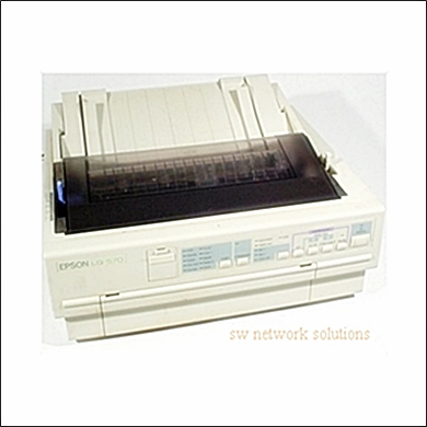 EPSON LQ-570 P630A 24PIN DOT MATRIX PRINTER REFURB  p/n LQ570