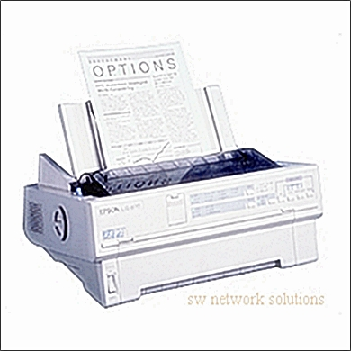 EPSON LQ-870 24PIN DOT MATRIX PRINTER REFURB p/n C060021