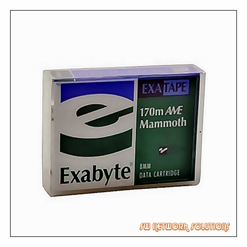 EXABYTE 8MM 20/40GB DATA CARTRIDGE 1 TAPE 170M AME MAMMOTH NEW p/n 312629