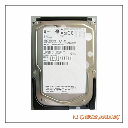 FUJITSU 147GB 80PIN 15K RPM SCSI HDD p/n MAU3147NC