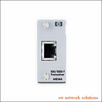 HP 100/1000MBPS 1-PORT TRANSCEIVER p/n J4834A