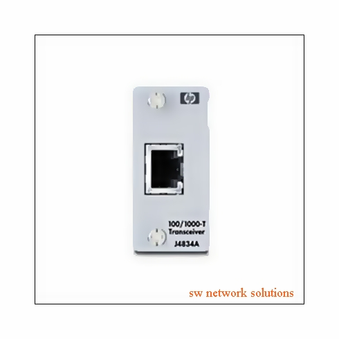 HP 100/1000MBPS 1-PORT TRANSCEIVER p/n J4834A