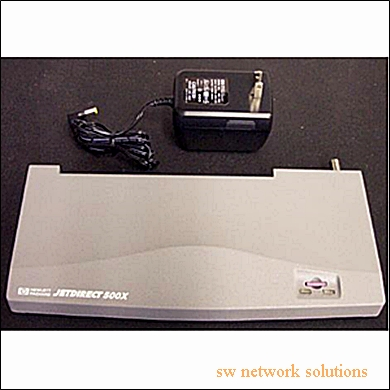HP JETDIRECT 500X EXTERNAL PRINTER SERVER p/n J3265A