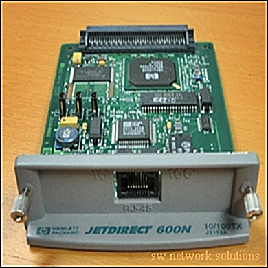 HP JETDIRECT 600N INTERNAL PRINT SERVER p/n J3113A