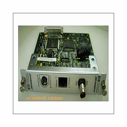 HP JETDIRECT CARD RJ45 10 BASE-T INTERNAL PRINT SERVER p/n J2552-60001