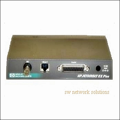 HP JETDIRECT EX PLUS EXTERNAL PRINT SERVER p/n J2591A