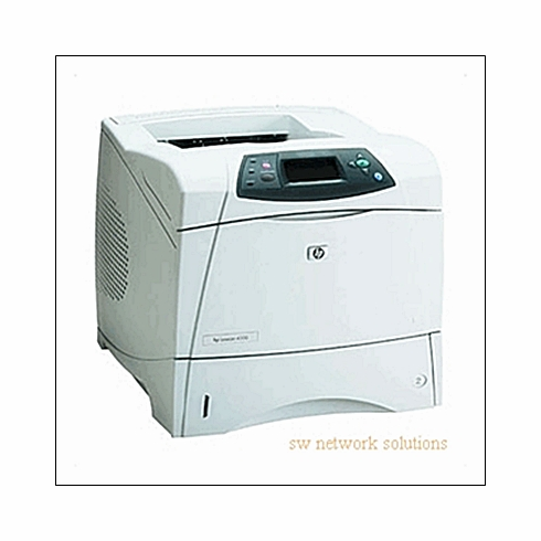 HP LASERJET 4300N PRINTER 45PPM 1200DPI REFURB p/n Q2432A